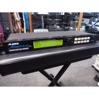 Great 1U rack effects processor with 4 effects blocks that can be configured in four different modes:<br />&nbsp;<br />Single mode for mono in and out or stereo in and out.&nbsp;<br />Double mode allows two mono inputs and stereo outputs working in parallel.&nbsp;<br />Dual mono provides two independent effects on mono in and mono out.&nbsp;<br />MultiChain allows four effects to be run simultaneously in a chain.<br /><br />All effects are fullt editable and there are 128 user patches for storing as well as 128 presets.<br /><br />The basic effects comprise reverb, delay and pitch, with pitch covering all the usual modulated delay treatments as well as pitch shifting and Leslie simulation.<br />Delays come in both mono and stereo varieties, with multi-tap facility (up to three taps)Maximum delay time is 1300ms.<br /><br /><br />