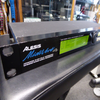 Great 1U rack effects processor with 4 effects blocks that can be configured in four different modes:<br />&nbsp;<br />Single mode for mono in and out or stereo in and out.&nbsp;<br />Double mode allows two mono inputs and stereo outputs working in parallel.&nbsp;<br />Dual mono provides two independent effects on mono in and mono out.&nbsp;<br />MultiChain allows four effects to be run simultaneously in a chain.<br /><br />All effects are fullt editable and there are 128 user patches for storing as well as 128 presets.<br /><br />The basic effects comprise reverb, delay and pitch, with pitch covering all the usual modulated delay treatments as well as pitch shifting and Leslie simulation.<br />Delays come in both mono and stereo varieties, with multi-tap facility (up to three taps)Maximum delay time is 1300ms.<br /><br /><br />