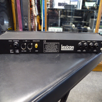 <p>Classic 1U rack effects from this legendary manufacturer.</p><p>Affordable selection of Lexicon's highly-regarded effects algorithms, including a great selection of reverbs, delays, cvchoruses, fflanging, pitch shift and Lexicon's famous 'Ambient' patch.&nbsp;</p><p>8 single effects banks and 8 dual effects banks, each with 16 variations.</p><p>Tap Tempo for syncing delays.</p><p>1 adjust knob for editing parameters on each effect.</p><p>Input, Output, Mix Balance and Effects level knobs.</p><p>I/O on pairs of jacks.</p><p>Additional digital SPDIF output.&nbsp;</p>