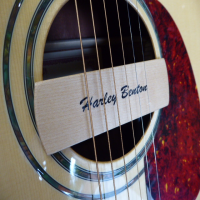 <p>Decent entry-level acoustic guitar with soundhole pickup installed.</p><p>Good condition.</p>
