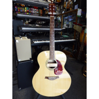 <p>Decent entry-level acoustic guitar with soundhole pickup installed.</p><p>Good condition.</p>