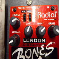 Dual distortion pedal with original box.