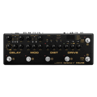 Handy little multi-effects guitar pedal, which is laid out like a pedalboard for ease of use.