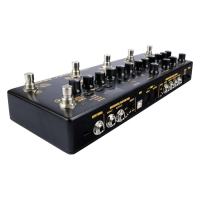 Handy little multi-effects guitar pedal, which is laid out like a pedalboard for ease of use.