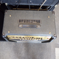 <p>Decent Marshall guitar amplifier in fair condition.</p><p>Features:</p><ul><li>100W stereo hybrid amplifier<br /></li><li>Single ECC83 valve preamp<br /></li><li>Three independent channels<br /></li><li>Built-in digital effects<br /></li><li>Celestion 12-inch speaker<br /></li></ul>