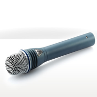 Pencil condenser microphone. Phantom or battery powered.